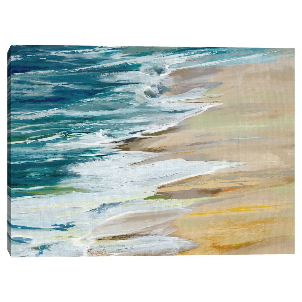 Shoreline Colors II by Studio Arts Canvas Art Print