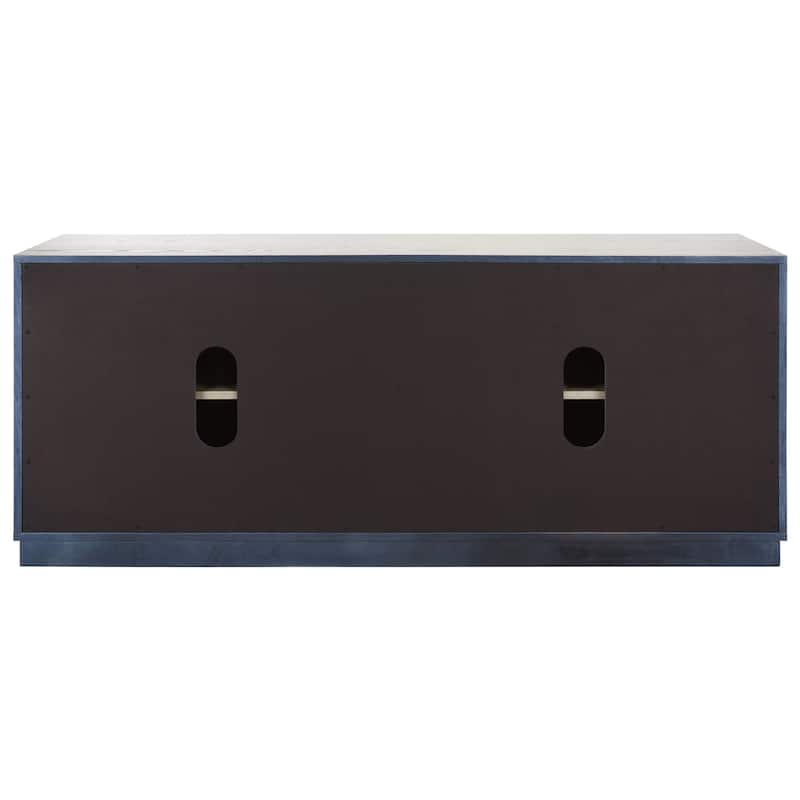 SAFAVIEH Couture Amadea 4 Door Media Stand - 58 In W x 17 In D x 24 In H - 58Wx24Dx17H