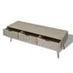preview thumbnail 4 of 2, Modern Living TV Stand with 3 Drawers,Gray storage Cabinet