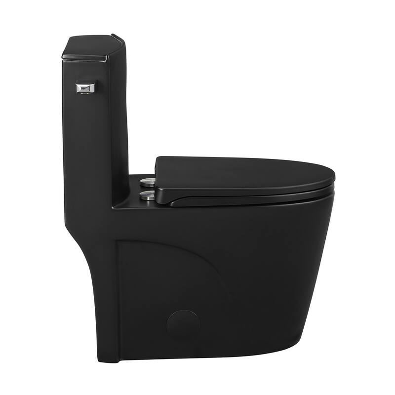 Swiss Madison St. Tropez One-Piece Elongated Toilet Left Side Vortex