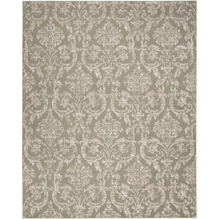 Nourison Jubilant Vintage Farmhouse Damask Area Rug
