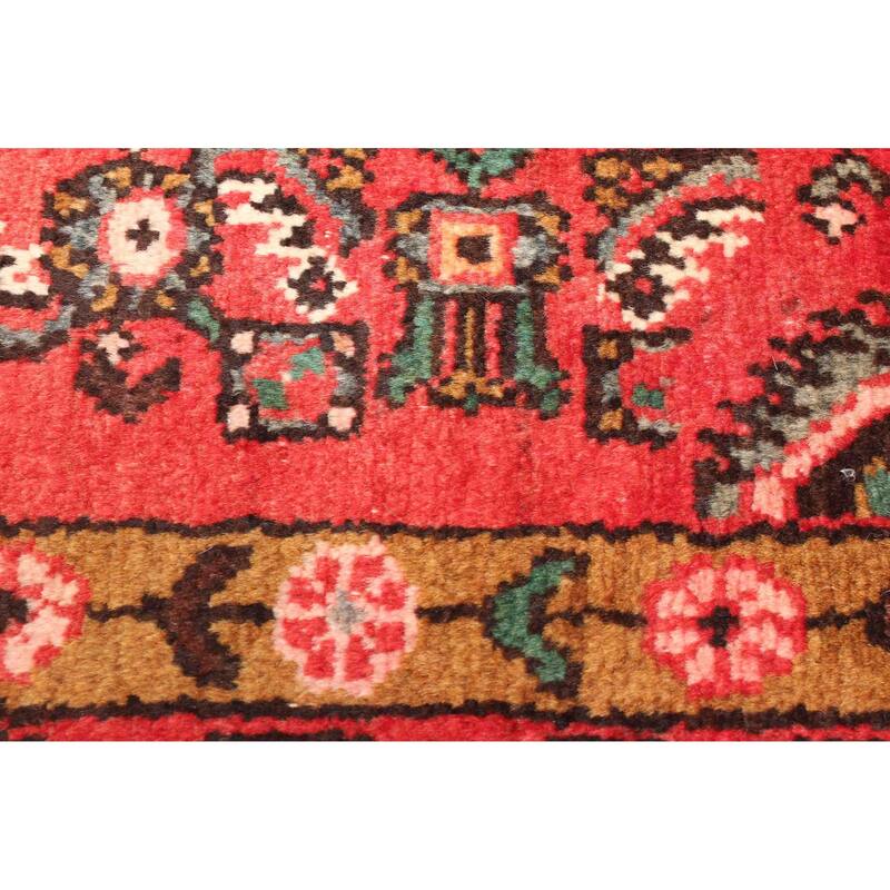 ECARPETGALLERY Hand-knotted Andelz Red Wool Rug - 5'3 x 8'1