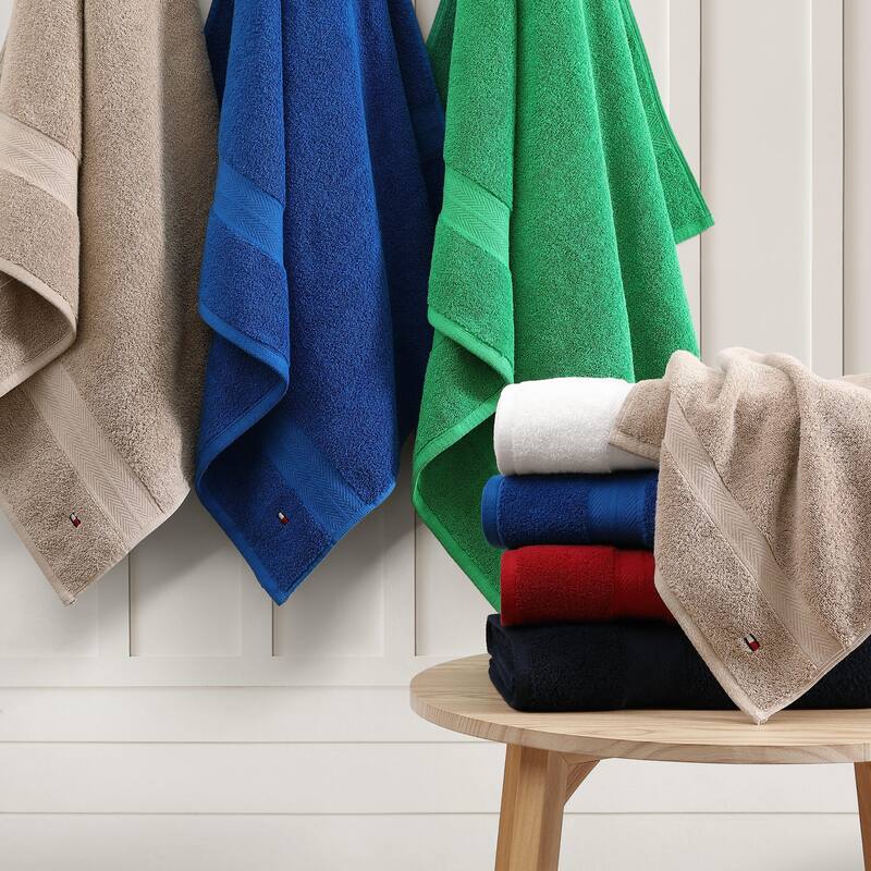 Tommy Hilfiger Modern American Cotton 6 Piece Towel Set - 6 Piece