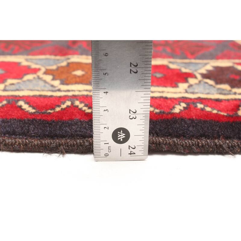 ECARPETGALLERY Hand-knotted Teimani Dark Navy Wool Rug - 2'9 x 4'9