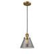 Option Brushed Brass / Light Smoke
