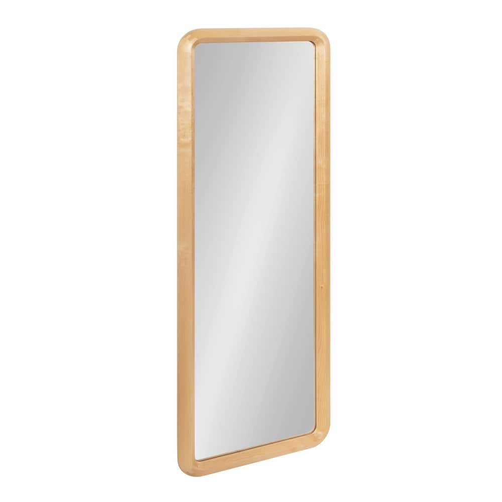 Kate and Laurel Pao Framed Wood Wall Mirror