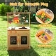 preview thumbnail 4 of 4, Mud Kitchen Fir Wood Outdoor Play Kitchen Toy for Toddlers