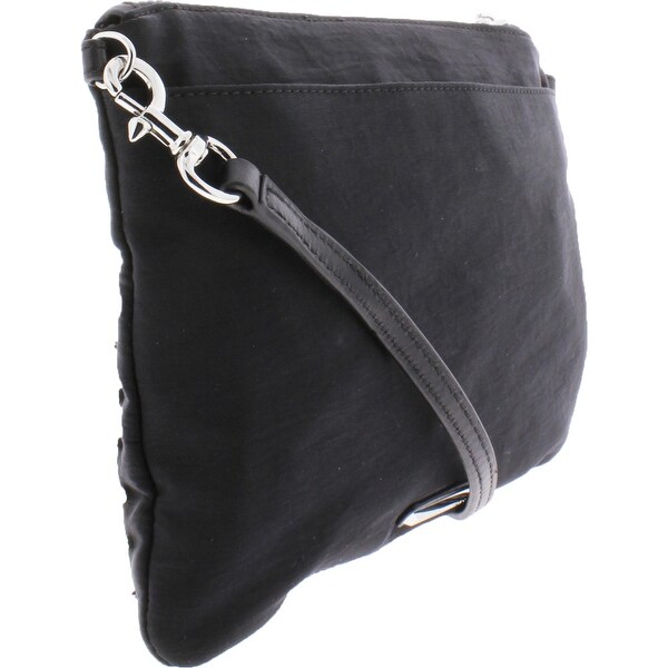 rebecca minkoff black studded bag
