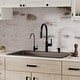preview thumbnail 50 of 59, Karran QT-812 Top Mount 33 in. Large Single Bowl Quartz Kitchen Sink Kit
