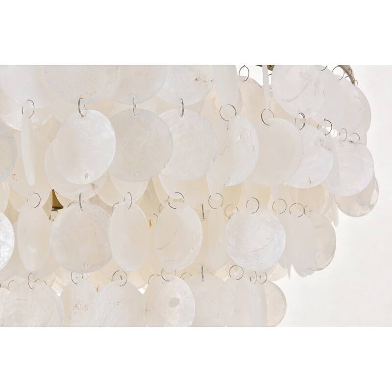 Selene 4-light Brass Ceiling Pendant Chandelier