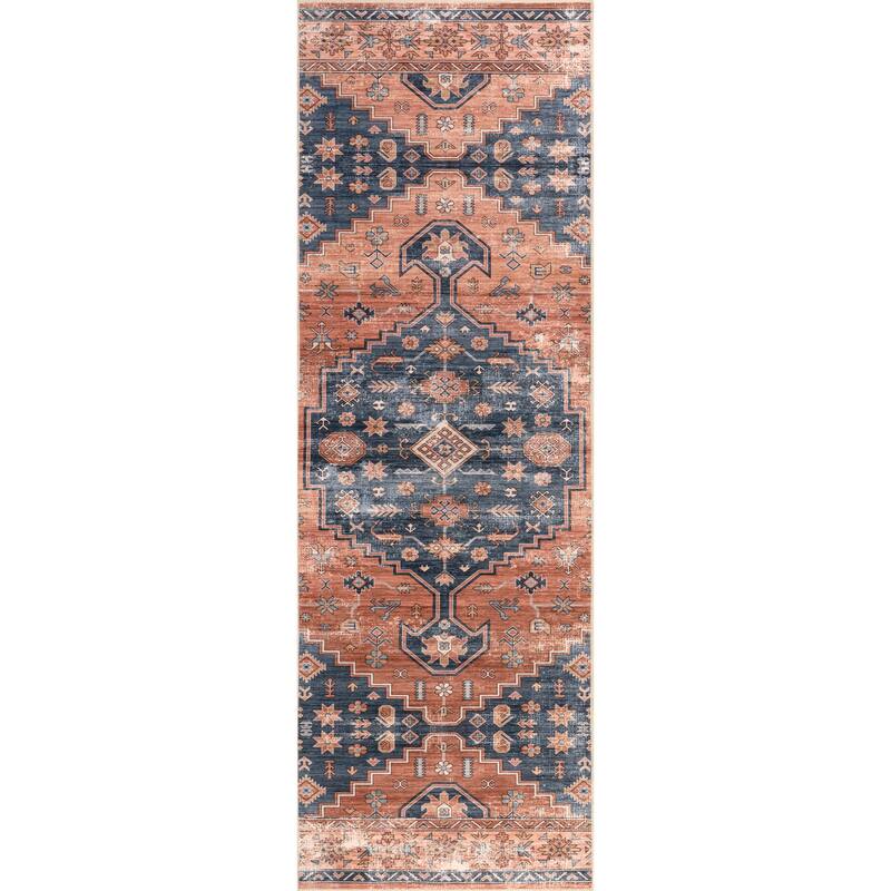 Nuloom Astra SplashGuard Traditional Machine Washable Area Rug