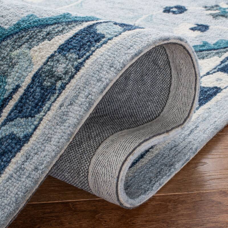 SAFAVIEH Handmade Metro Orestilla French Country Wool Rug