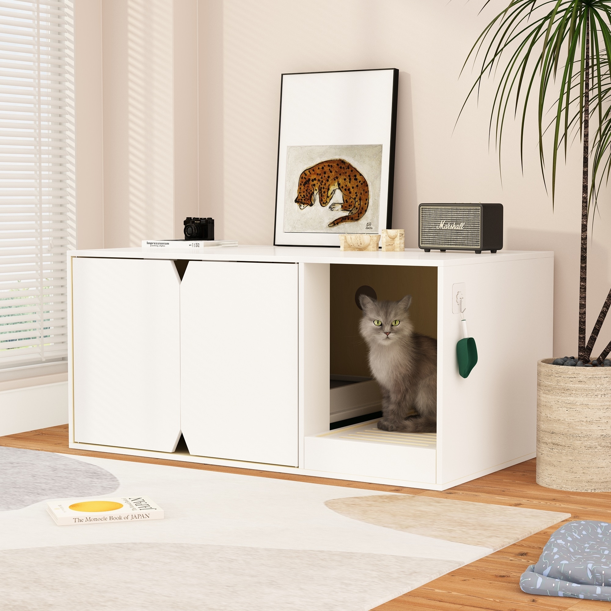 Bed bath and beyond cat hotsell litter box