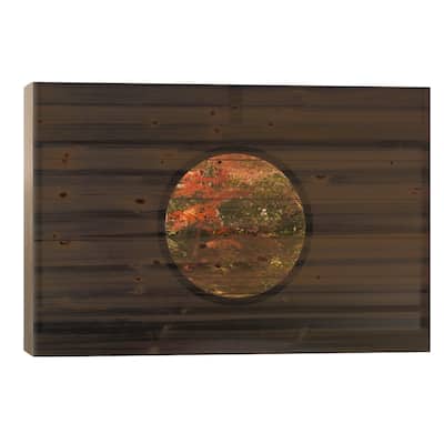 Autumn In Japan I Print On Wood by Daniel Kordan - Multi-Color