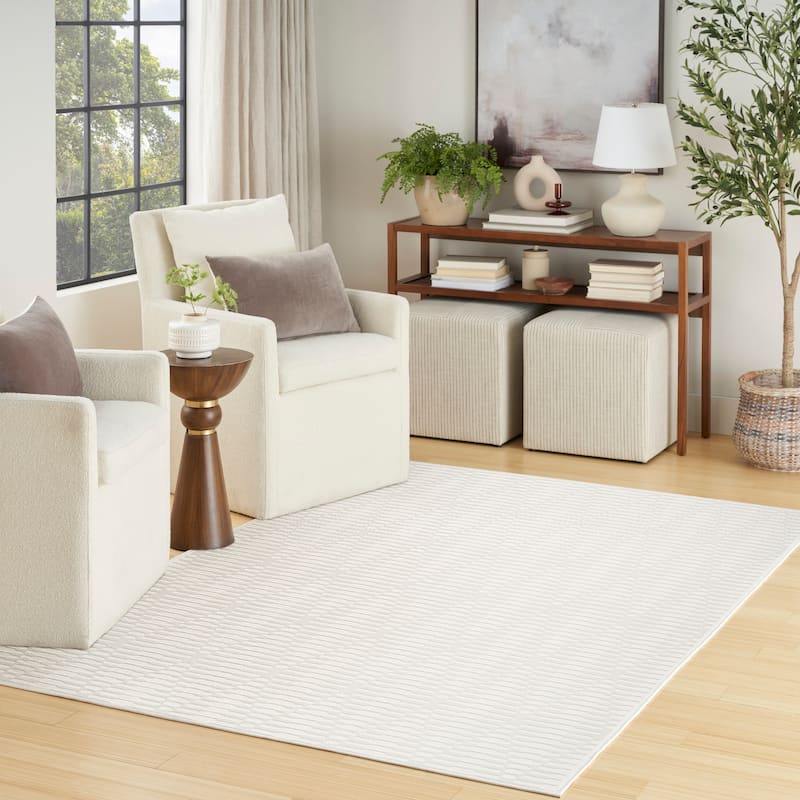 Nourison Casual Indoor only Diamond Area Rug