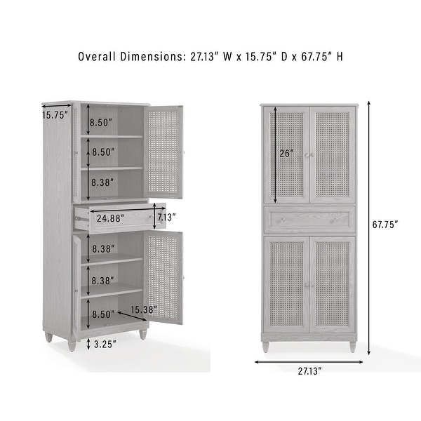 Crosley Katia 3-Piece Sideboard And Pantry Set - Bed Bath & Beyond