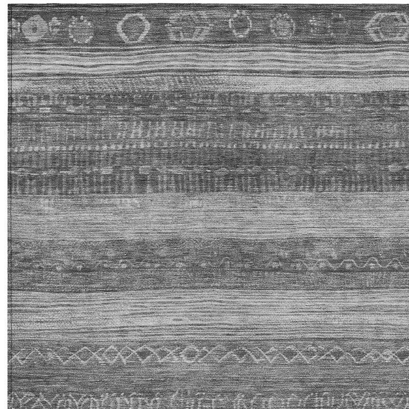 HomeRoots Aztec Transitional Rectangle Outdoor Rug