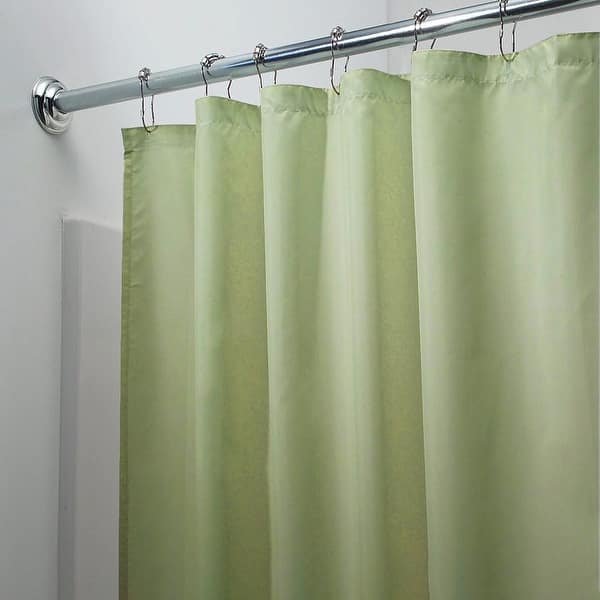 Shop Mildew Free Water Repellent Fabric Shower Curtain Liner On