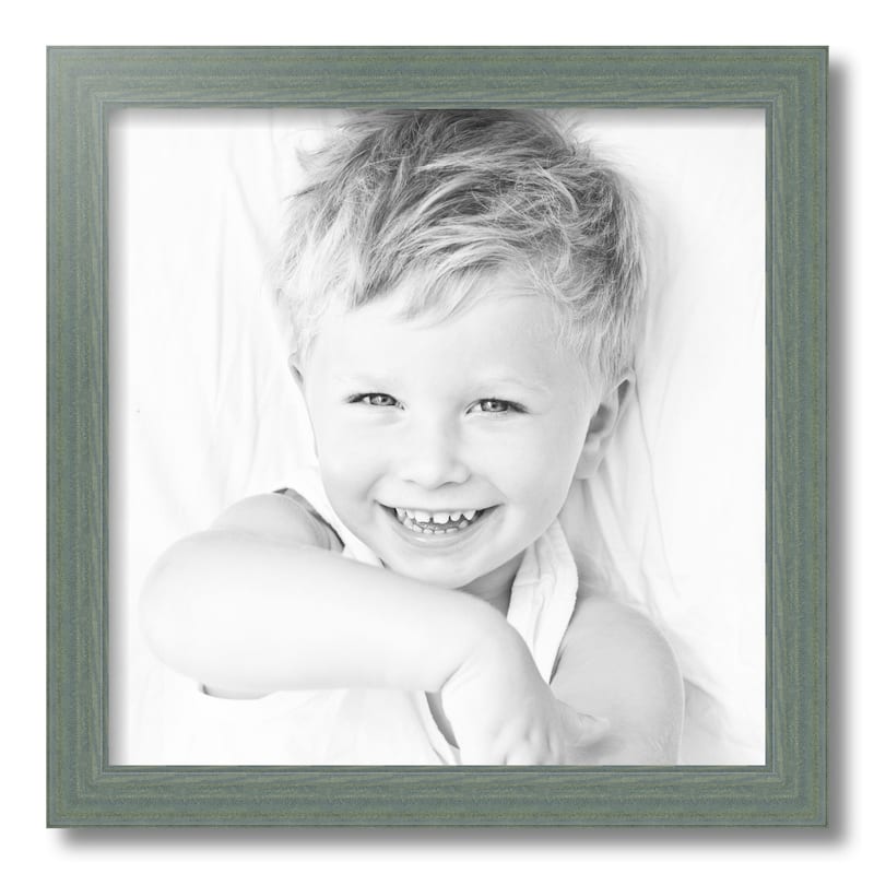 ArtToFrames Rustic Waves 16x16 Inch Picture Frame, 1.50 Inch Wood Poster Frame Available in Multiple Colors (56673-16x16)