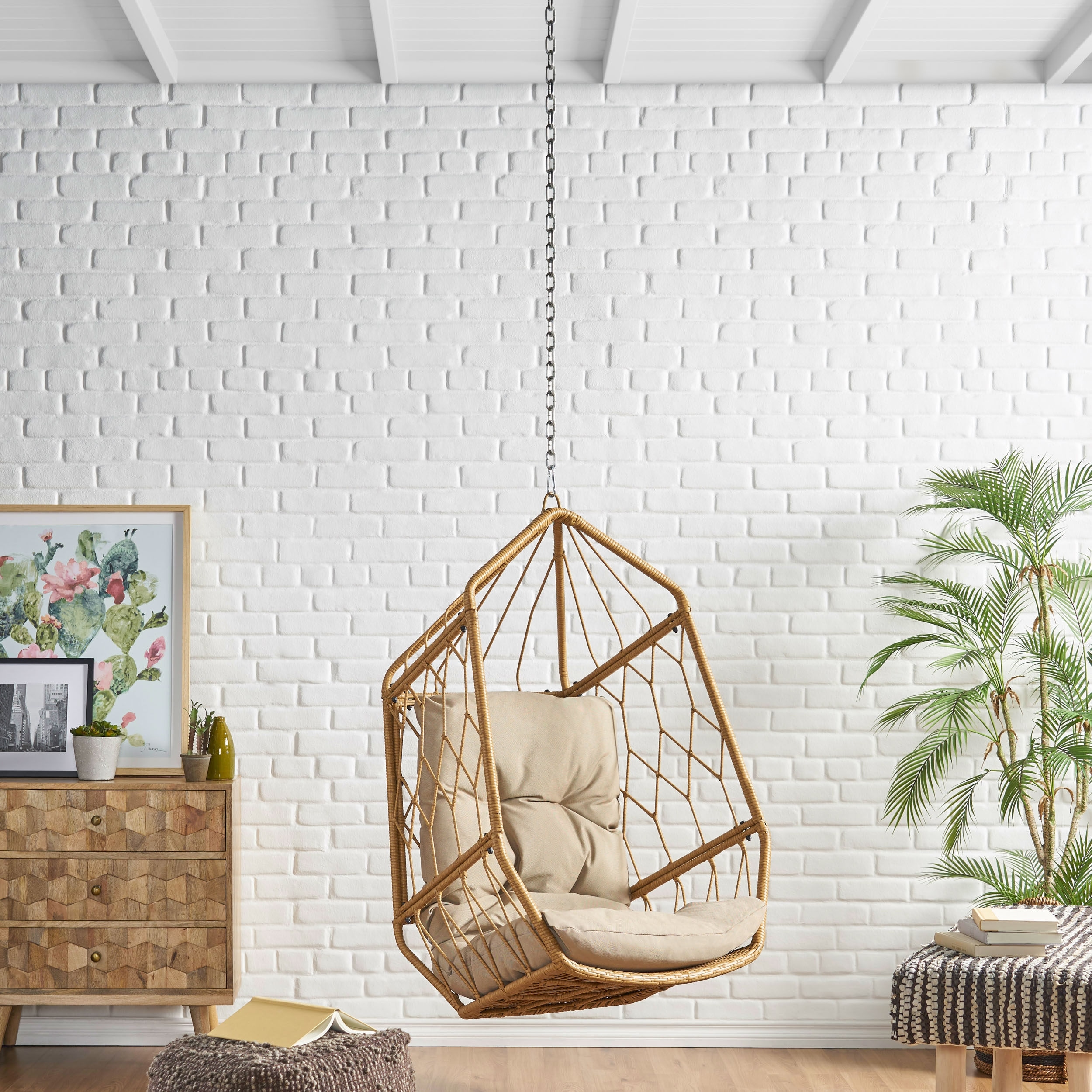 Indoor hanging swing on sale