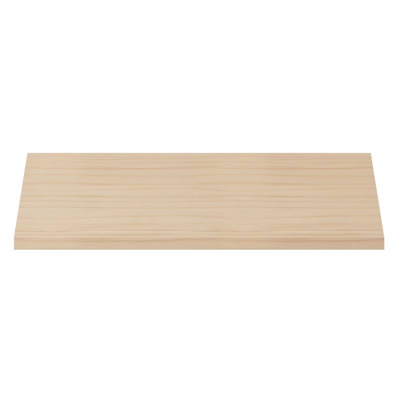 WM48: 3-1/3-in H x 2-2/3-in P x 4-1/4-in F x 96-in L Americraft Solid Hardwood Stain Grade Crown Moulding