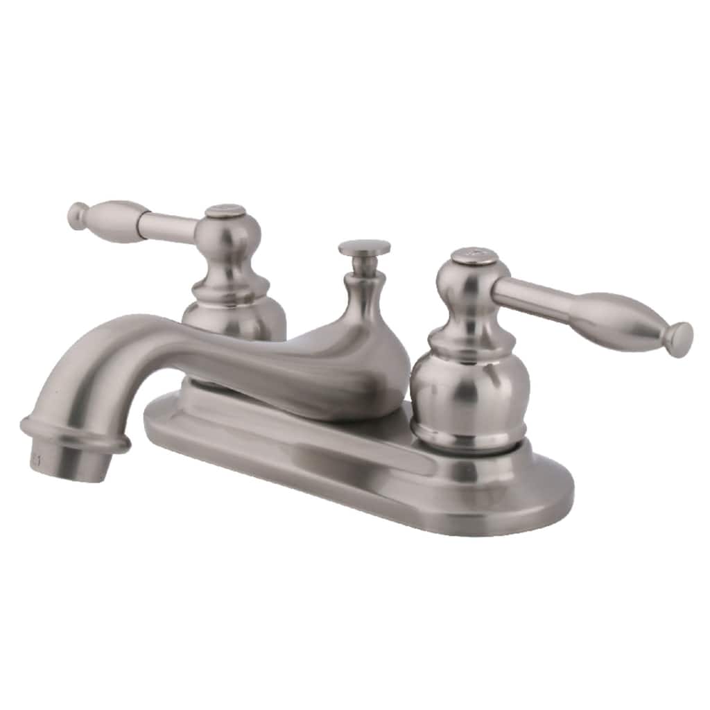 Kingston Brass 1.2 GPM Centerset Bathroom Faucet with Pop-Up Drain