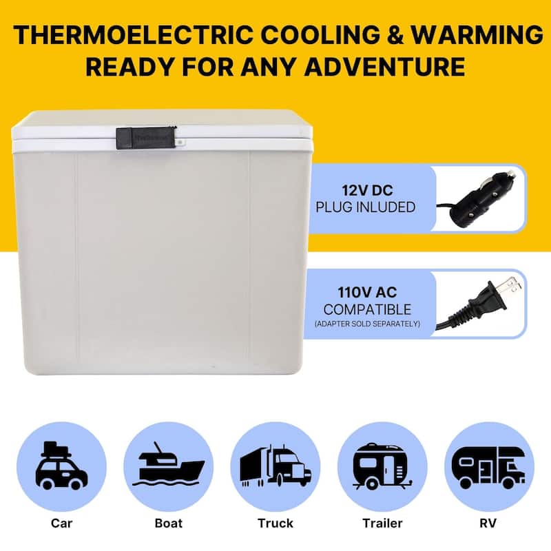 Koolatron Thermoelectric Iceless 12V Cooler/Warmer 29 qt (27L)