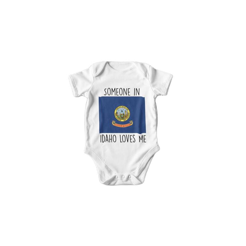 Idaho - Baby Boy Girl Clothes Infant Bodysuit Funny Cute Newborn - Natural - Newborn