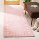 preview thumbnail 25 of 46, SAFAVIEH Handmade Kids Armanda Wool Rug 2'6" x 6' Runner - Pink - Runner