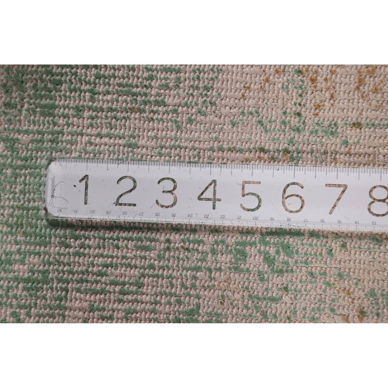 Contemporary Abstract Indian Area Rug Handmade Wool Carpet - 5'7"x 7'10"