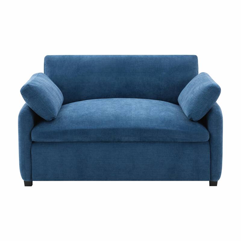 Oversized Chenille Single Sofa Chair, Wide and Deep Seat Accent Chair