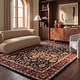 preview thumbnail 1 of 15, SAFAVIEH Heritage Krysta Hand-tufted Wool Traditional Area Rug 12' x 15' - Black/Red - Rectangle