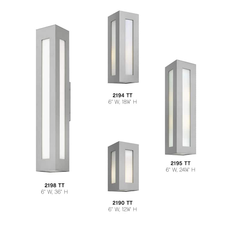 Hinkley Lighting 12.25" Height 1 Light Outdoor Wall Sconce from the