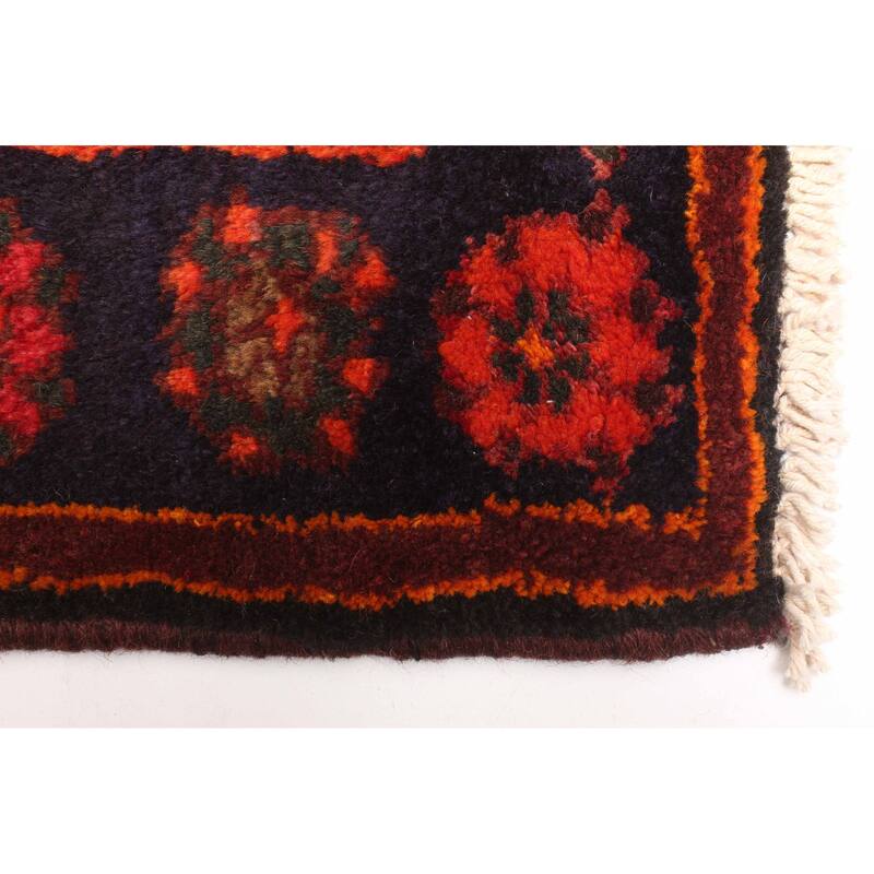 ECARPETGALLERY Hand-knotted Andelz Red Wool Rug - 4'4 x 6'6