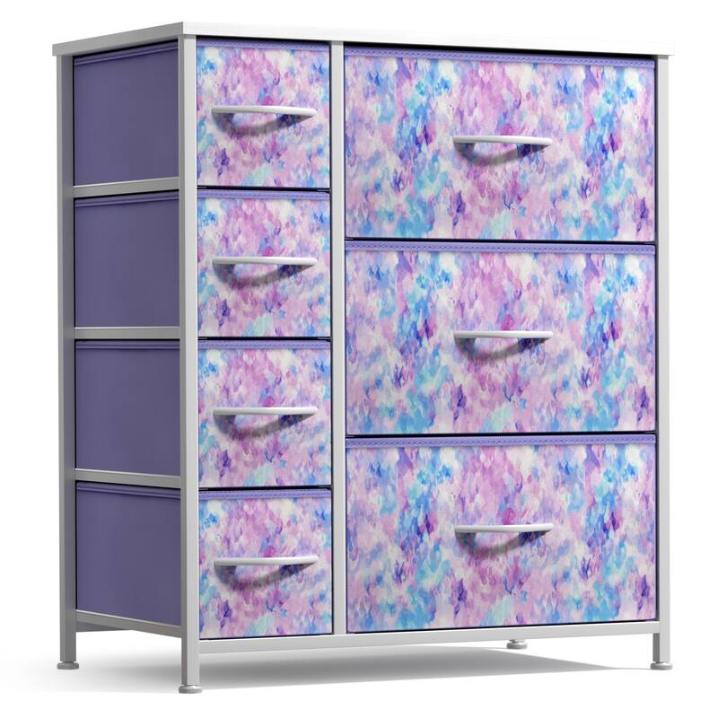 Dresser w/ 7 Drawers, Furniture Storage & Chest Tower for Bedroom