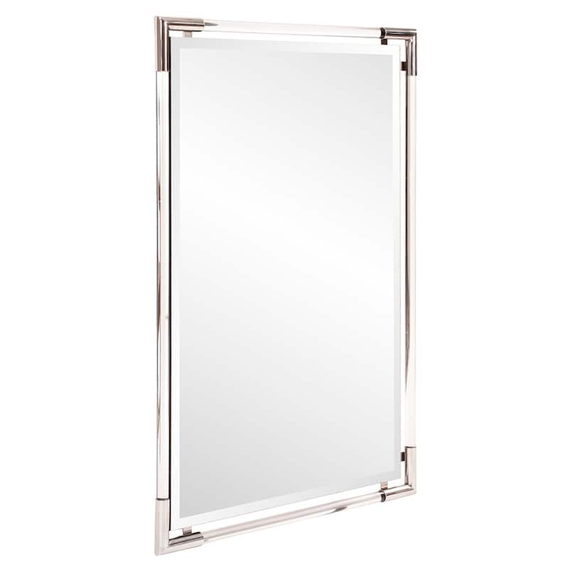 Allan Andrews Elsie Silver & Acrylic Decorative Wall Mirror