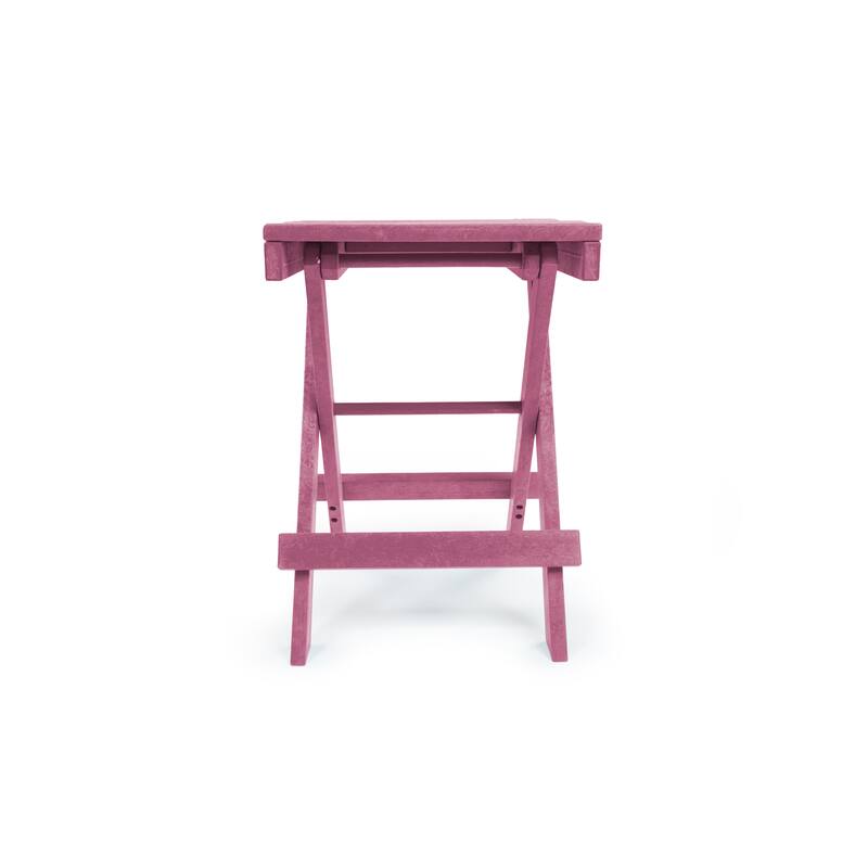 San Juan Fully Assembled All-Weather Recycled HDPE Outdoor Folding Bistro table
