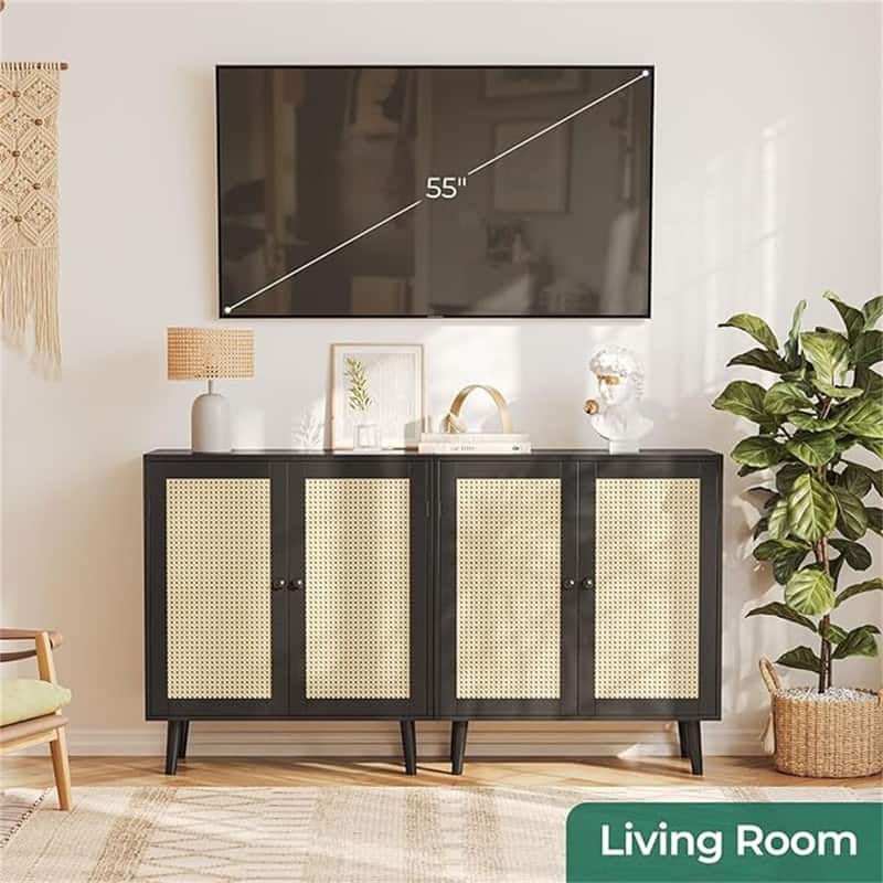 Buffet Cabinet - 15.7"D x 31.5"W x 34.6"H