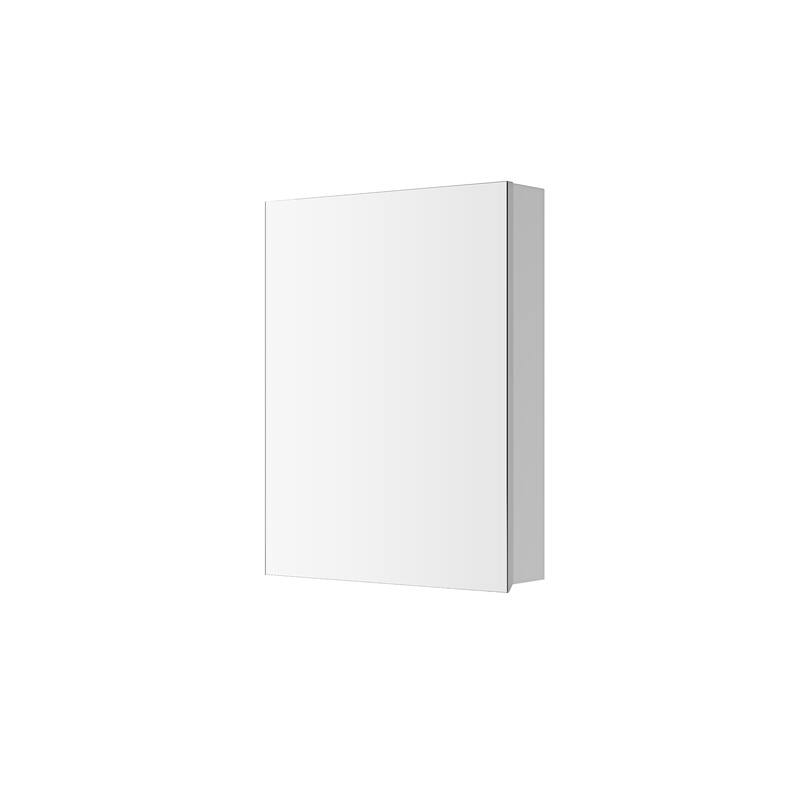 20"W x 26"H Surface Frameless Mirror Medicine Cabinet, Beveled Mirror Edges Bathroom Medicine Cabinet