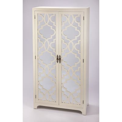 Morjanna White Tall Cabinet