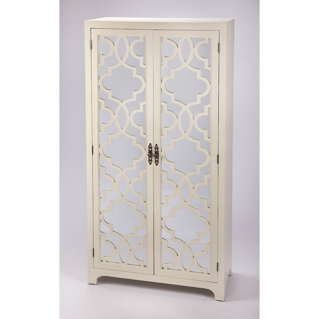 Morjanna White Tall Cabinet