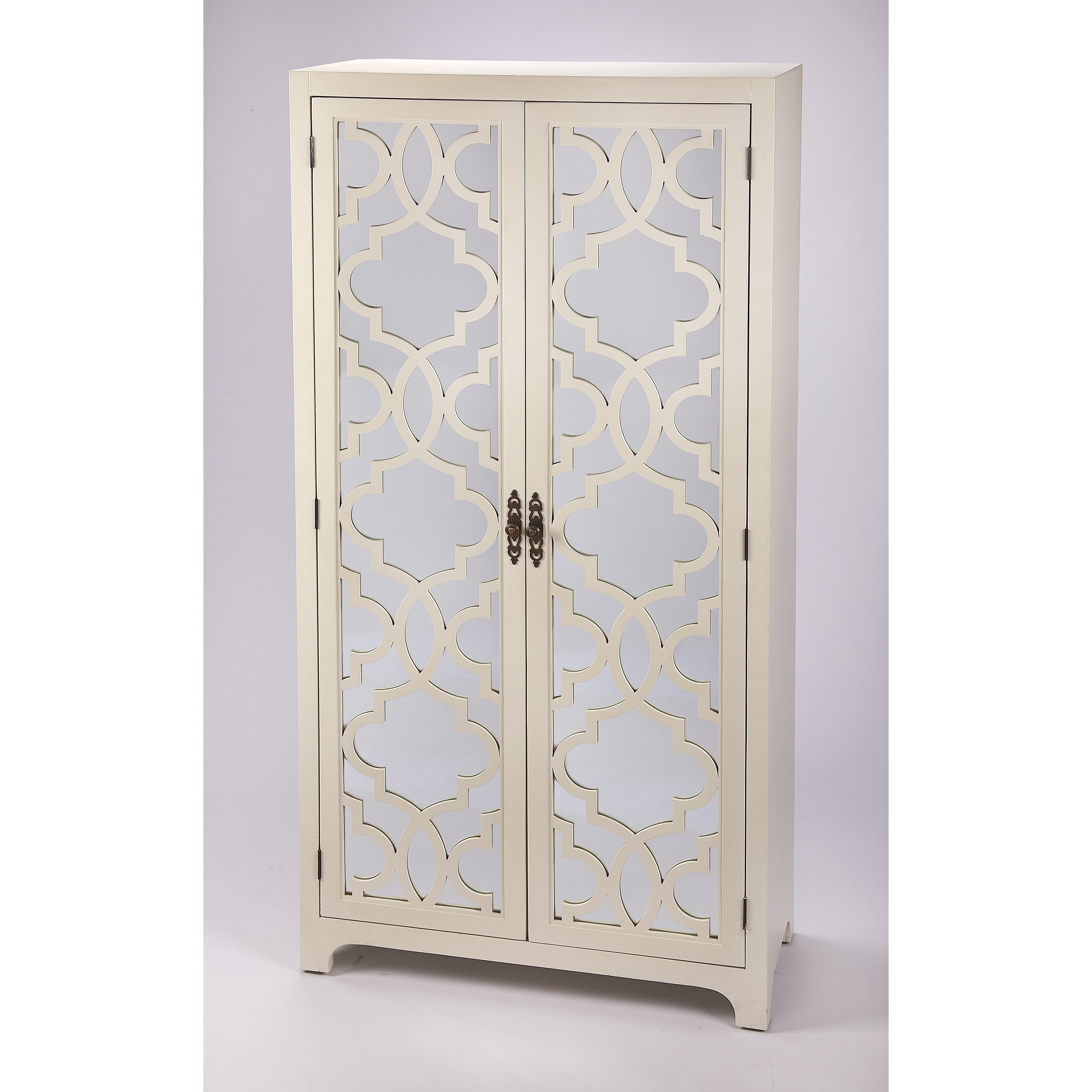 Morjanna White Tall Cabinet