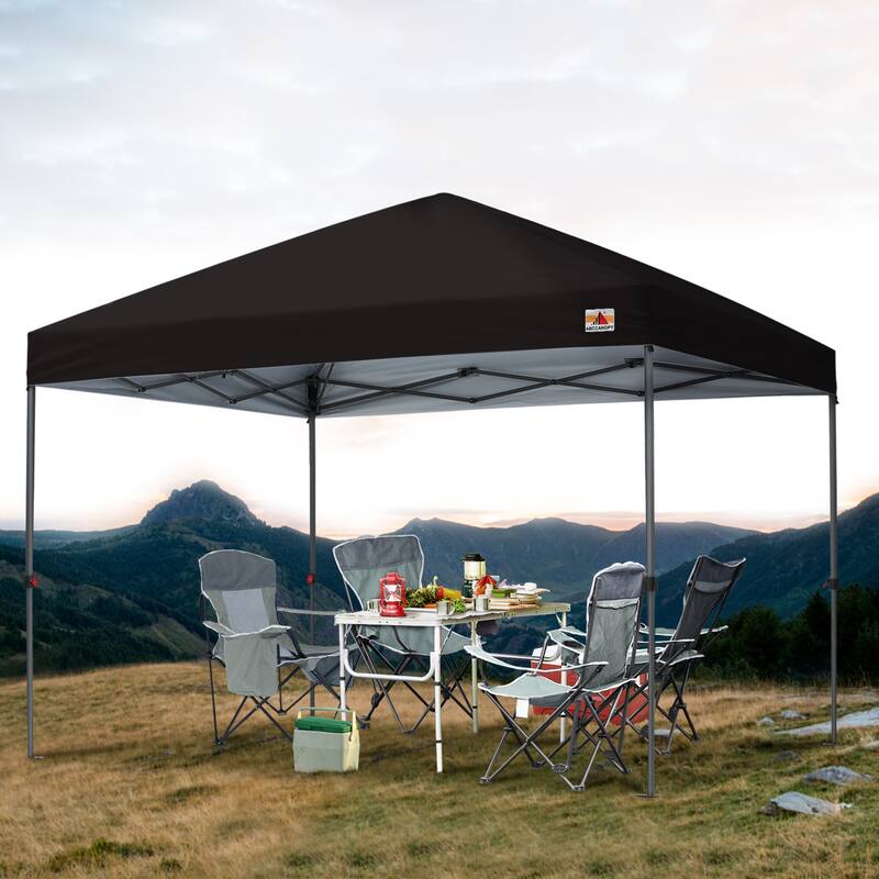 ABCCANOPY Durable Easy Pop up Canopy Tent Outdoor canopy tent - 8ftx8ft - Black