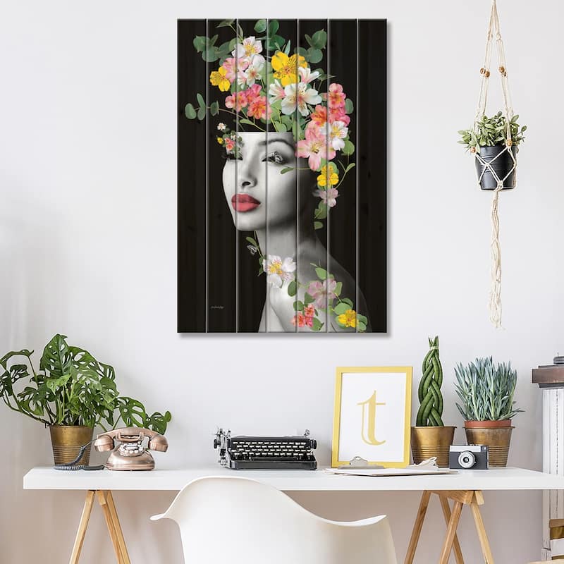 Mikka Print On Wood by Ana Paula Hoppe - Multi-Color