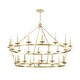 preview thumbnail 1 of 6, Hudson Valley Allendale 28-Light Chandelier