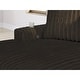 preview thumbnail 2 of 0, Signature Design by Ashley Midnight-Madness Brown Oversized Chaise - 64" W x 68" D x 41" H