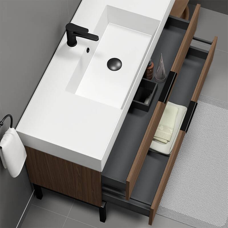 Nameeks Derin-4818 Derin 48" Free Standing Single Basin Vanity Set