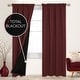 preview thumbnail 12 of 117, Deconovo 100% Full Blackout Double-Layer Rod Pocket Curtains (2 Panels)