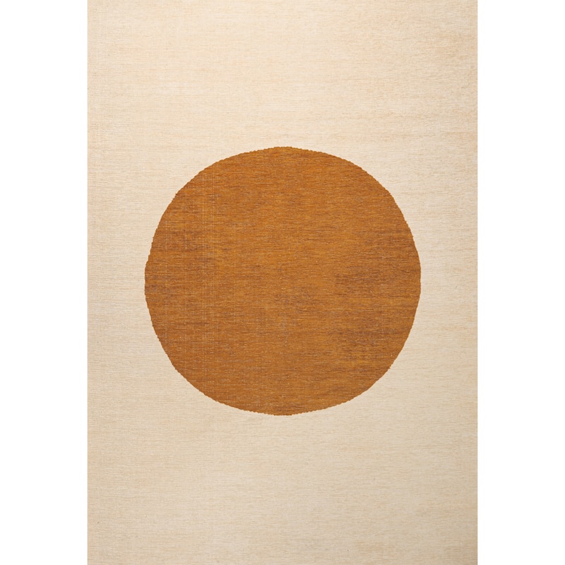 JONATHAN Y Demie Bohemian Textured Weave Floral Machine Washable Area Rug