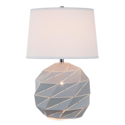24"H Metal Table Lamp w/25W E12 Night Light